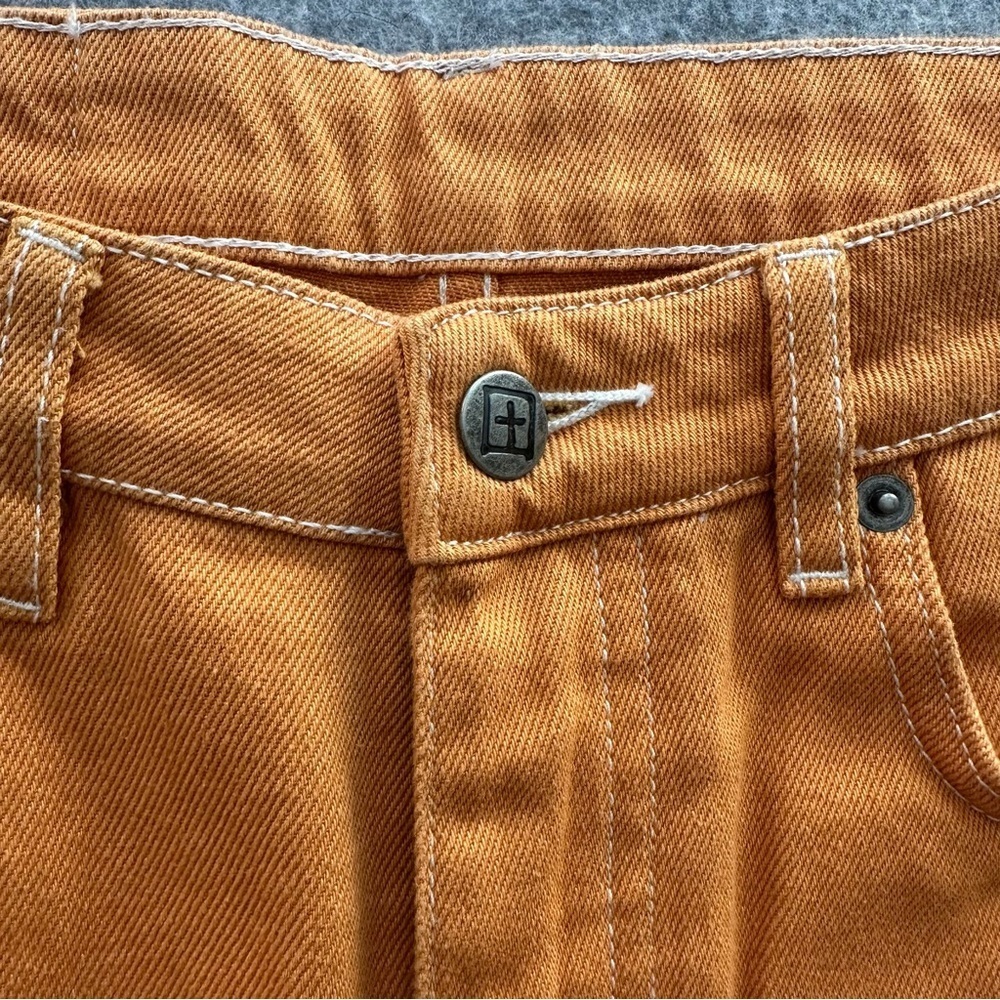 Ksubi Women's Brooklyn Flame Relaxed Straight Leg Jean  Sz: 30 - Picture 13 of 15